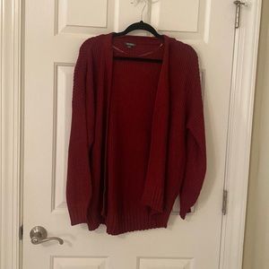 Wild Fable maroon cardigan